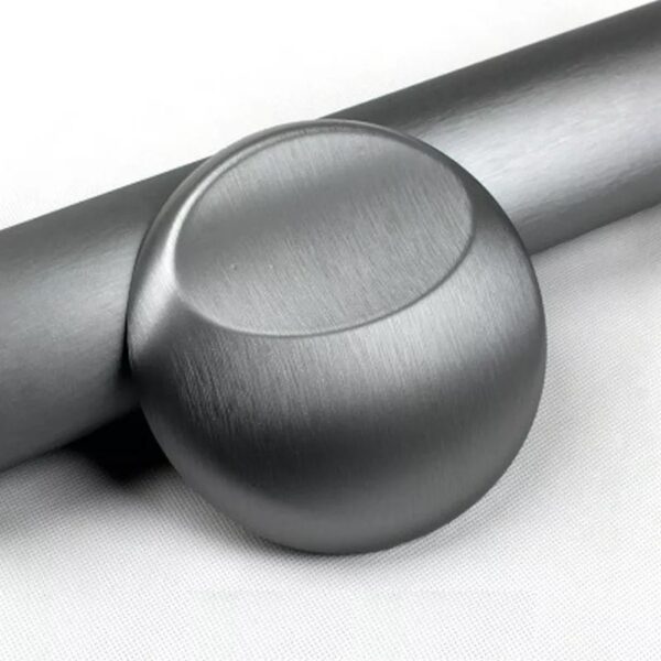 Good Quality Grey Metallic Brushed Aluminum Vinyl Metal vinyl Car Wrap Film Styling Automotive Motorcycl Interior