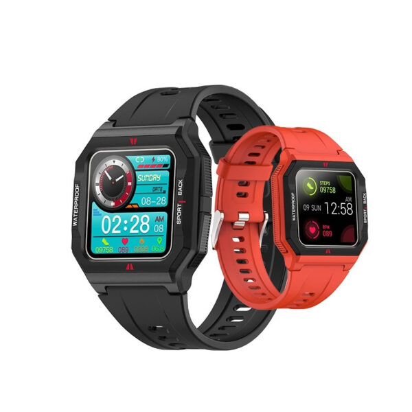 ceas inteligent sport smartwatch ft10 rezistent la apa ip68 ecran 1 32037