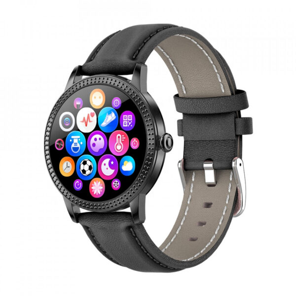 ceas smartwatch bluetooth impermeabil cf18p rezistent la apa ip68 64kb2286