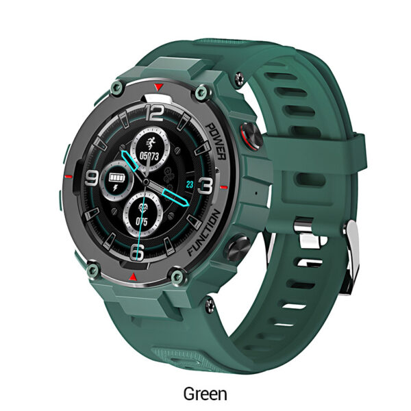 ceas smartwatch bluetooth impermeabil sport f26 verde apelare prin2147 1