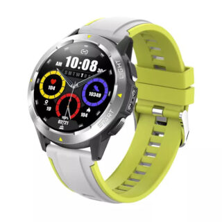 ceas smartwatch ny28 gps baterie 250mah 7 zile galben2946 1