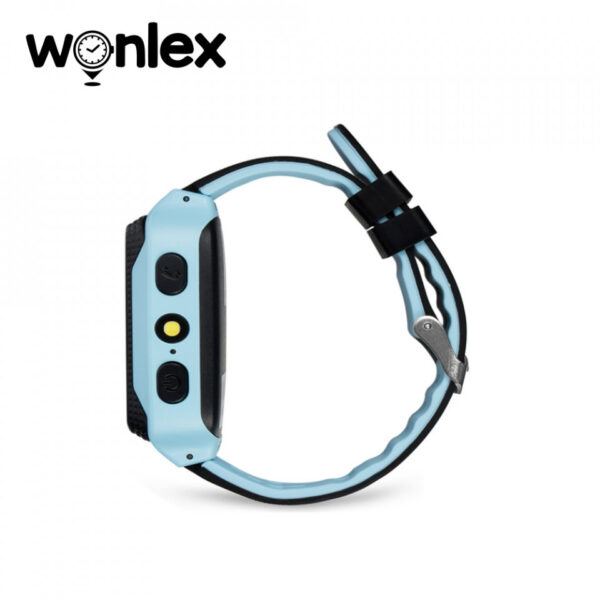 Ceas Smartwatch Pentru Copii Wonlex GW500s cu Functie Telefon, Localizare GPS, Camera, Lanterna, Pedometru, SOS – Albastru - imagine 2