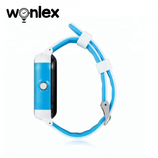 Ceas Smartwatch Pentru Copii Wonlex GW700S cu Functie Telefon, Localizare GPS SIM GRATUIT, Pedometru, SOS, IP54 – Albastru - imagine 3