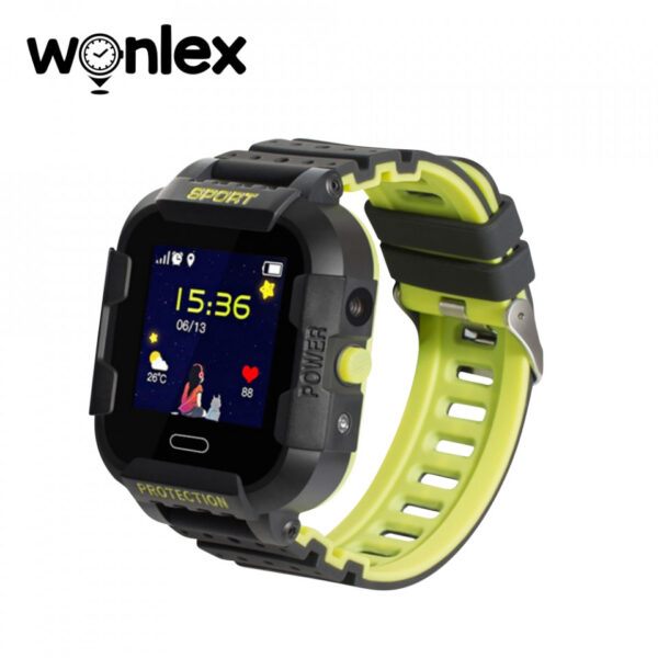 ceas smartwatch pentru copii wonlex kt03 cu functie telefon localizare2381