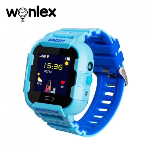 ceas smartwatch pentru copii wonlex kt03 cu functie telefon localizare2441