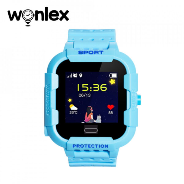 ceas smartwatch pentru copii wonlex kt03 cu functie telefon localizare2442 1