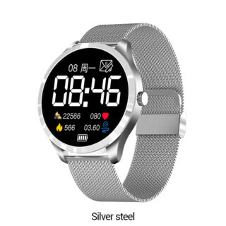 ceas smartwatch q9l unisex 1 3 inch ips hd multi sport curea metalica2353 1