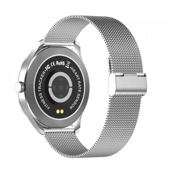 ceas smartwatch q9l unisex 1 3 inch ips hd multi sport curea metalica2356