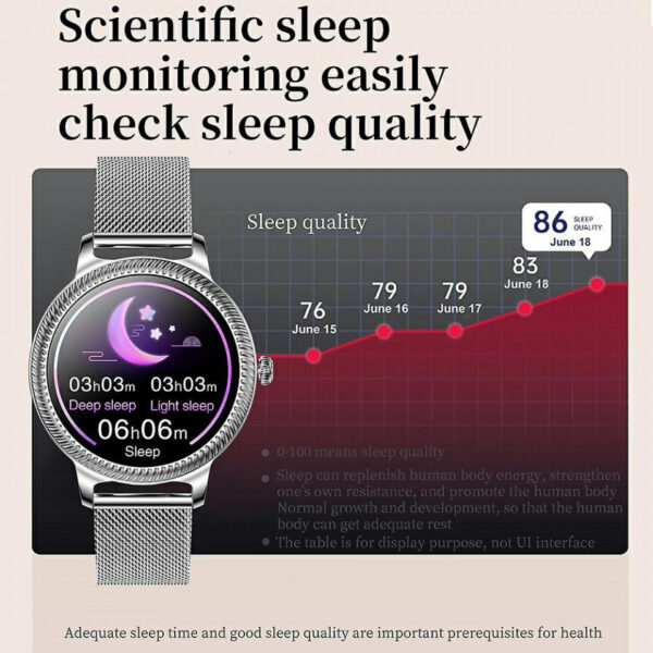 ceas smartwatch si bratara fitness ak38 pentru femei ciclu menstrual3068