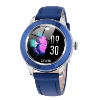ceas smartwatch tky s09 moduri sportive functii multiple albastru1586 1