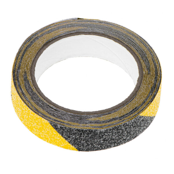 Anti slip protective tape 2 5cmx5m black yellow 107157.jpg