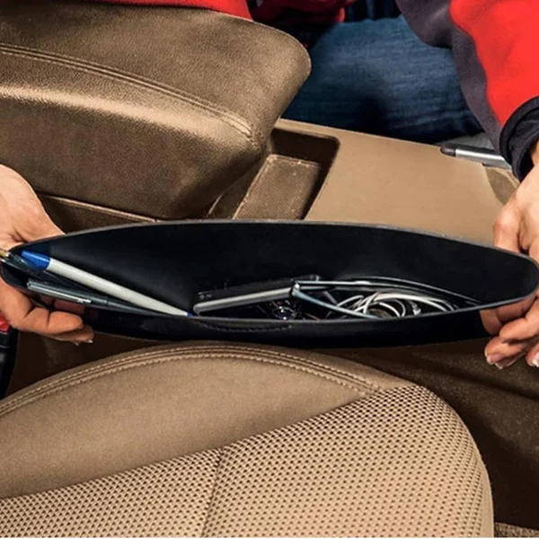 Car Interior Stowing Tidying Seat Seam Console Gap Filler Side Pocket for keys Phone card Storage 1.webp