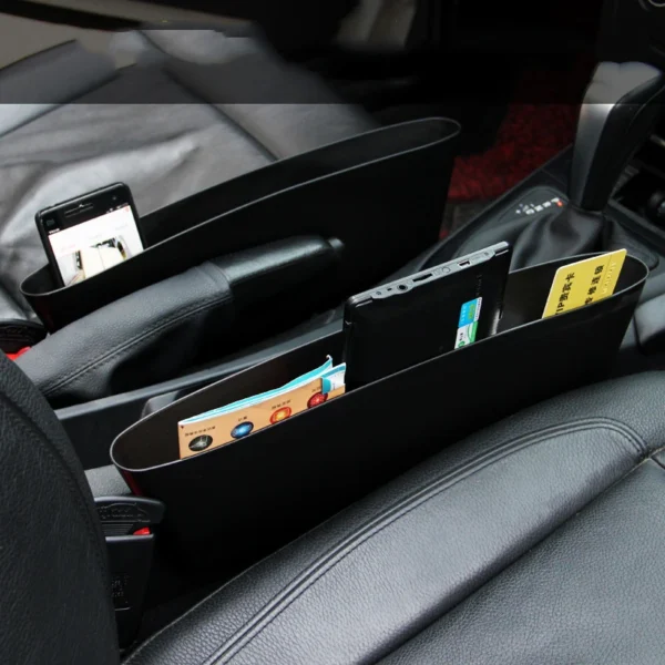 Car Interior Stowing Tidying Seat Seam Console Gap Filler Side Pocket for keys Phone card Storage wr0w v9 1.webp