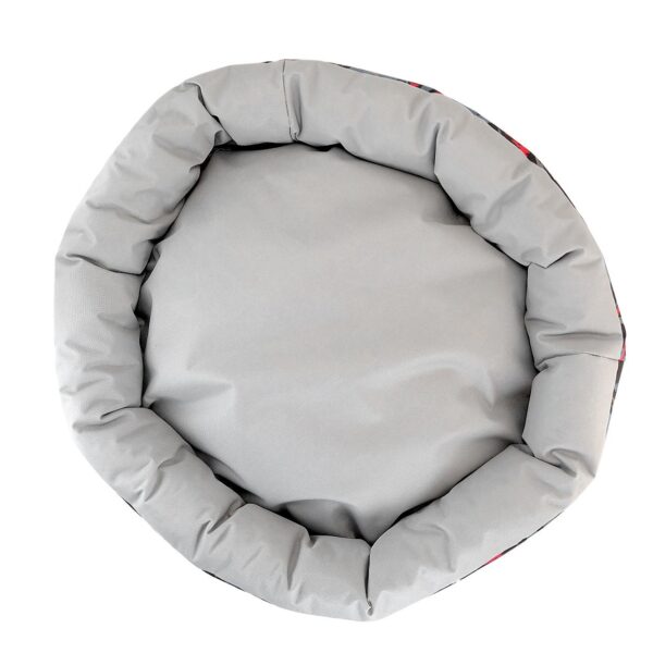 Culcus din material impermeabil rece pentru caine pisica crem camuflaj 77cm 2.jpg