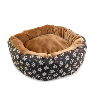 Culcus moale cu perna pentru caine pisica crem 50 cm 1 1.jpg