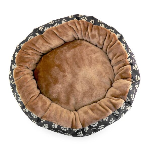 Culcus moale cu perna pentru caine pisica crem 50 cm 2 1.jpg
