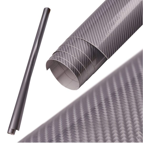KX10267P Folia odcinek carbon 3D złota 1,27x0,5m 1 2