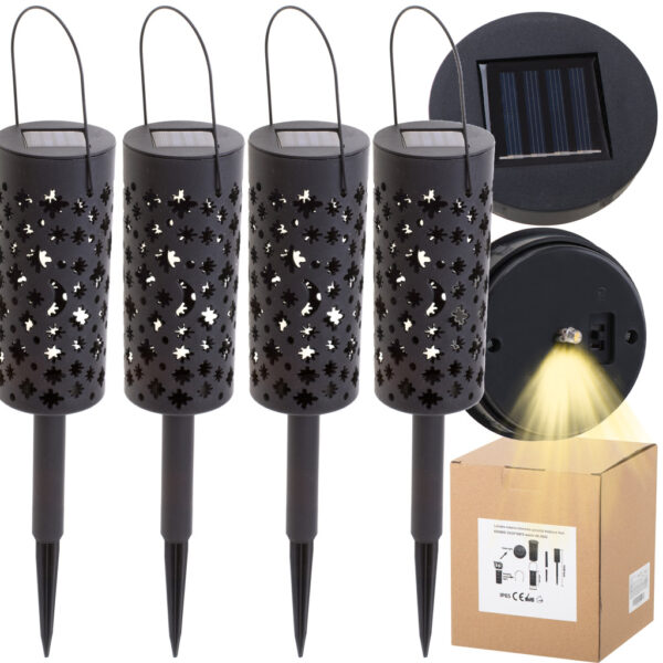 Lampy solarne latarenka gwiazdy ksiezyce 4szt 111495.jpg