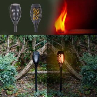 Lampy solarne ogrodowe pochodnie 12LED 4szt 111512.jpg