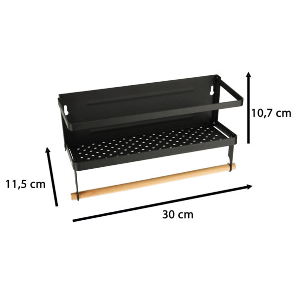 Polka magnetyczna na lodowke przyprawy recznik kuchenny 2w1 141406.jpg
